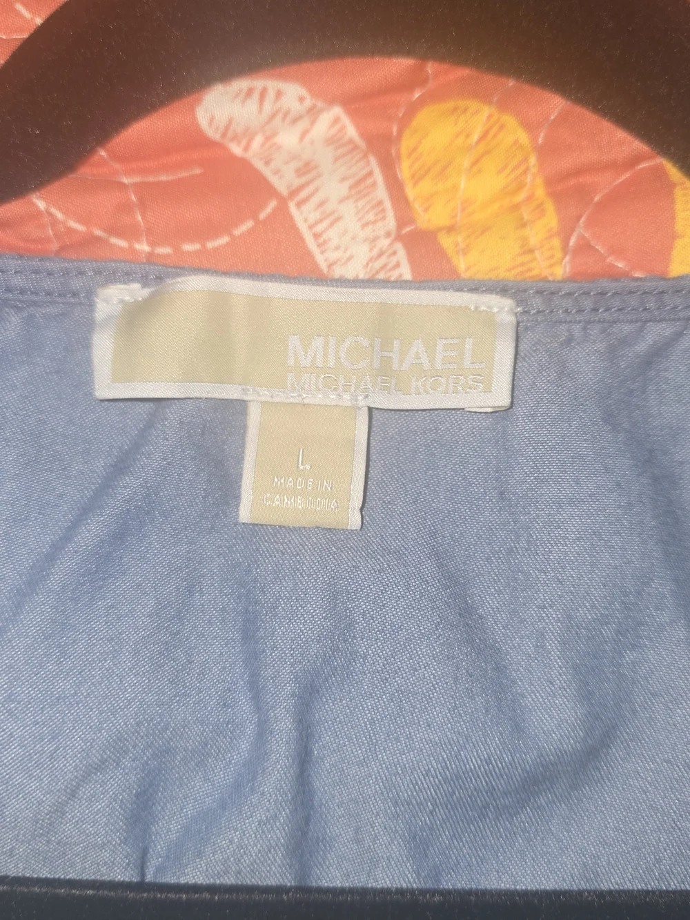 Michael Kors Light Blue Mini Dress